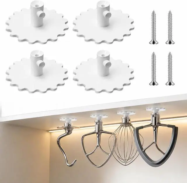 Main image of 4 Pack Stand Mixer Attachment Holders for Kitchenaid Mixer Accessories