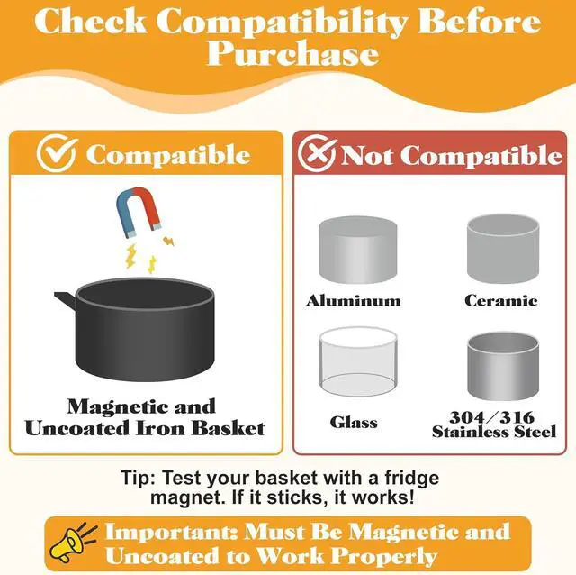 Alt view image 2 of 7 - Air Fryer Magnet Silicone Buckles for Parchment Paper 2 Pack Reusable Accessories for Disposable Basket Liners, Secure Baking Paper, Prevent Shifting & Burning (Black)