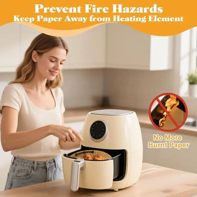Alt view image 5 of 7 - Air Fryer Magnet Silicone Buckles for Parchment Paper 2 Pack Reusable Accessories for Disposable Basket Liners, Secure Baking Paper, Prevent Shifting & Burning (Black)