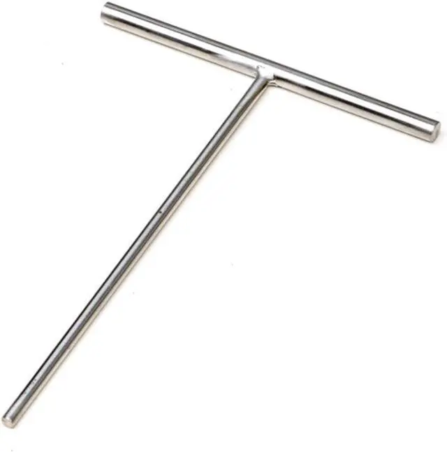 Main image of Echaprey T-Shaped Stainless Steel Crepe Batter Spreader, Large Pan Maker