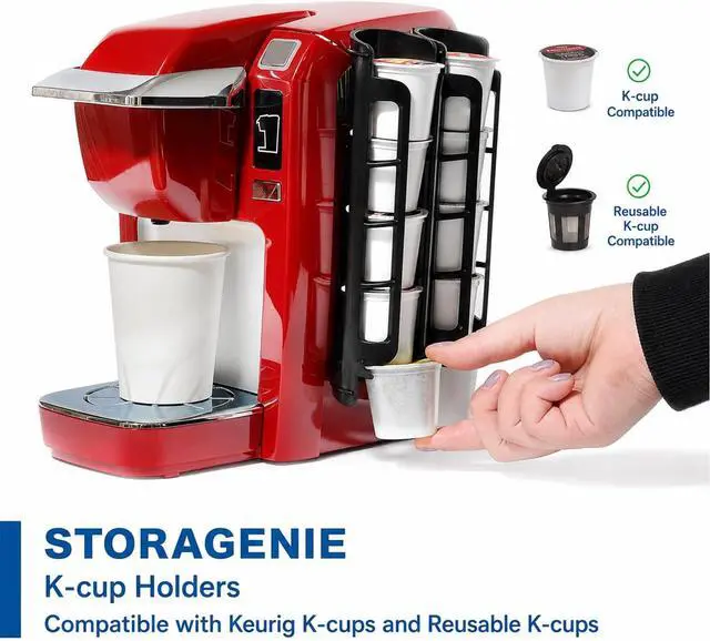 Alt view image 2 of 7 - STORAGENIE Coffee Pod Holder for Keurig, Stores 10 Pods