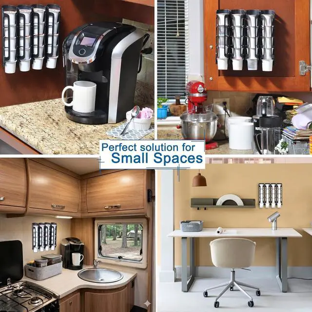 Alt view image 3 of 7 - STORAGENIE Coffee Pod Holder for Keurig, Stores 10 Pods