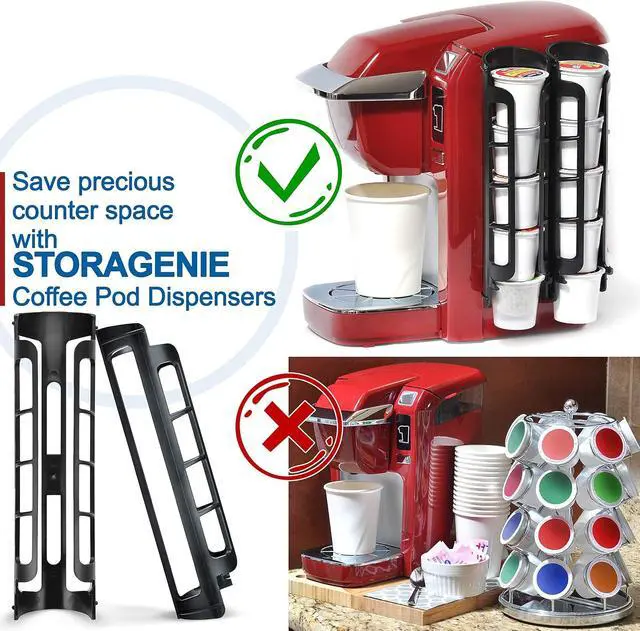 Alt view image 6 of 7 - STORAGENIE Coffee Pod Holder for Keurig, Stores 10 Pods