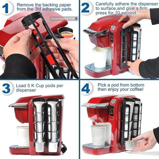Alt view image 5 of 7 - STORAGENIE Coffee Pod Holder for Keurig, Stores 10 Pods
