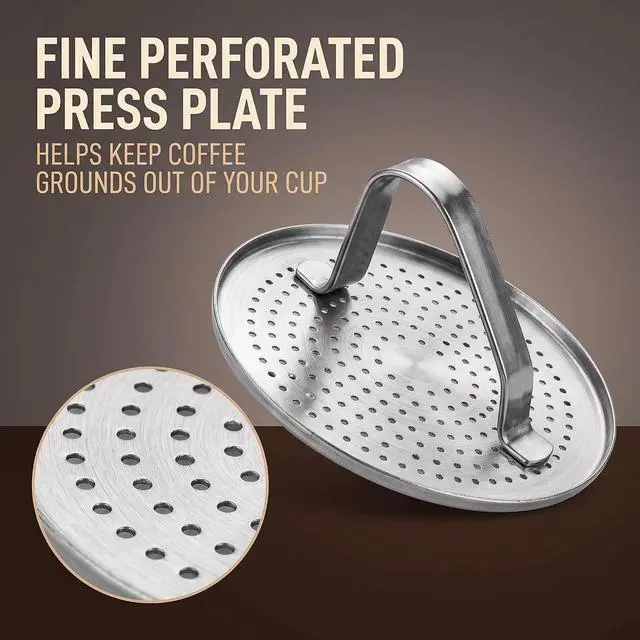 Alt view image 2 of 5 - Silver Vietnamese Coffee Filter Stainless Steel Coffee Pot Drip Infuse Cup Brewing Teapot No Need Paper Drip Coffee Pot Machine Filter