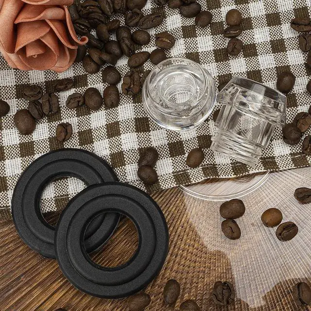 Alt view image 7 of 7 - Coffee Percolators Knob Top and Washer Ring, 2 Sets Camping Coffee Pot Top Replacement Parts, Compatible with Farberware Coffee Maker