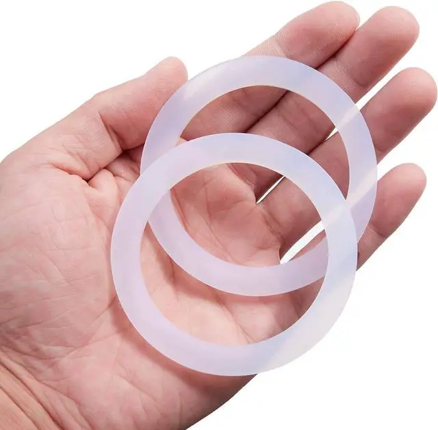 Main image of 8 Pcs 6 Cups Replacement Food Grade Silicone Gasket, For Bialetti Moka Pots