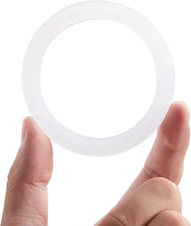 Alt view image 5 of 7 - 8 Pcs 6 Cups Replacement Food Grade Silicone Gasket, For Bialetti Moka Pots