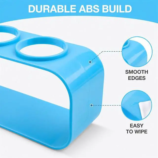 Alt view image 3 of 7 - Flavor Cartridge Holder for Cirkul - 2 Pack 8-Slot Storage Organizer Stand, Durable ABS Anti-Slip Pod Rack - Kitchen Desktop Tray for Water Bottle Refills & Gifts