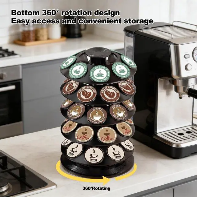 Alt view image 7 of 7 - Coffee Pod Holder, keurig pods holder Organizer