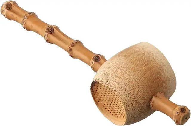 Alt view image 4 of 6 - Leadigol Handmade Tea Strainers Tea Filter Natural Creative Infuser Home Accessories Long Handle Chinese Tea Infusers for Loose Tea