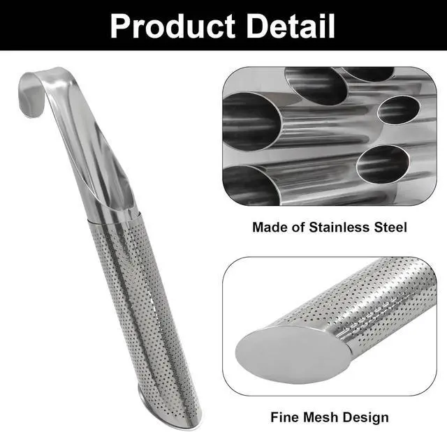 Alt view image 4 of 5 - Stainless Steel Long Handle Tea Infuser Stick, 2Pcs