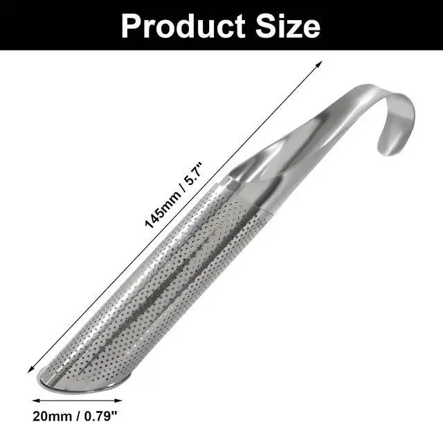 Alt view image 5 of 5 - Stainless Steel Long Handle Tea Infuser Stick, 2Pcs