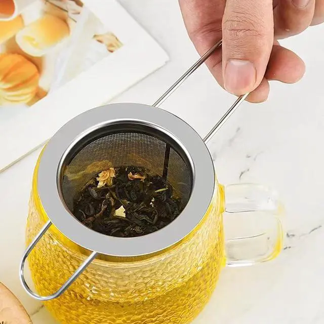 Alt view image 6 of 7 - Tea Infuser Strainer for Loose Tea Stainless Steel,Loose Tea Steeper