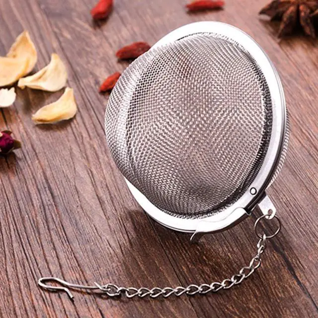 Alt view image 4 of 6 - 8Pcs Loose Leaf Tea Steeper, Stainless Steel Tea Ball Infusers for Loose