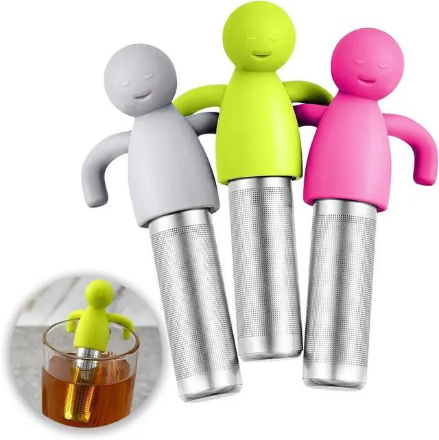 Main image of 3 Pcs Tea Infuser for Loose Tea,Extra Fine Mesh,304 Stainless Steel