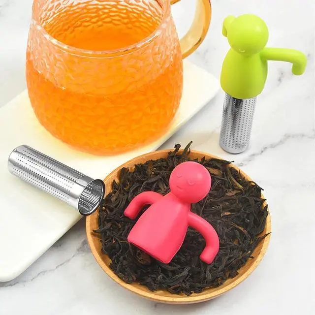 Alt view image 6 of 7 - 3 Pcs Tea Infuser for Loose Tea,Extra Fine Mesh,304 Stainless Steel