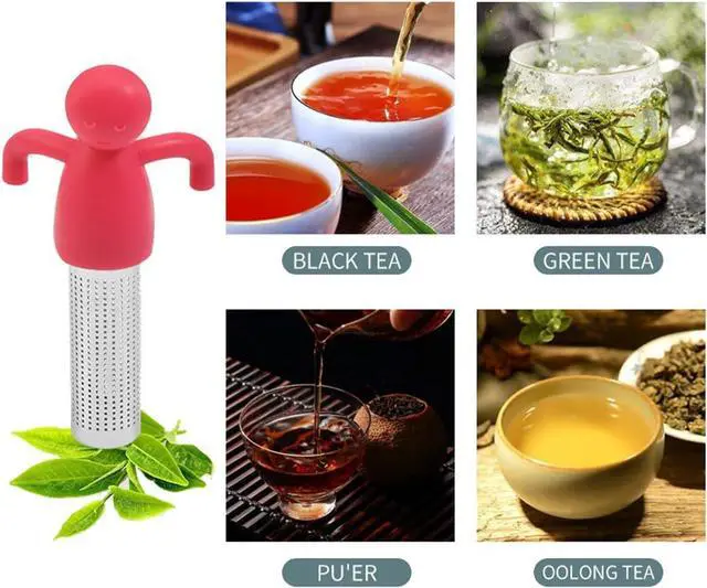 Alt view image 7 of 7 - 3 Pcs Tea Infuser for Loose Tea,Extra Fine Mesh,304 Stainless Steel