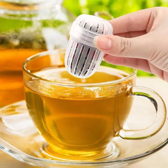 Alt view image 6 of 7 - 3PCS Fruit Infuser Insert, Flower Tea Infuser for Wide Mouth Water Bottles, Tea Infuse Ball Compatible with Stanley,Hydro Flask, Iron Flask,Takeya, ThermoFlask and Similar