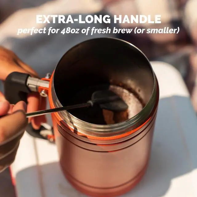 Alt view image 3 of 5 - BruTrek by Planetary Design Coffee Paddle Stir Stick, Easy Clean Silicone
