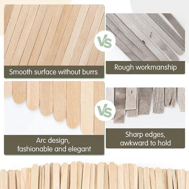 Alt view image 3 of 7 - WISYOK 500Pcs Coffee Stirrers, 7 Inch, Birch Wood