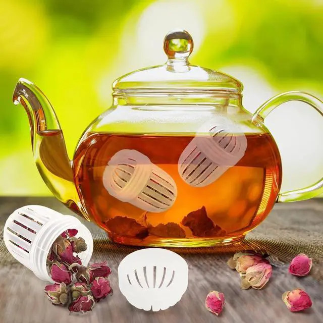 Alt view image 5 of 7 - 3PCS Fruit Infuser Insert, Flower Tea Infuser for Wide Mouth Water Bottles, Tea Infuse Ball Compatible with Stanley,Hydro Flask, Iron Flask,Takeya, ThermoFlask and Similar
