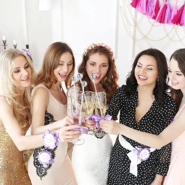 Alt view image 2 of 7 - 10 PCS DISCO BALL DRINK STIRRERS Glitter Drink Stirrers Lolipop Sticks Disposible for Last Disco disco bachelorette New Years Eve and wedding (silver)