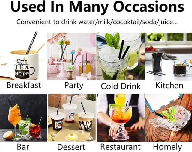 Alt view image 7 of 7 - 500 Pcs Coffee Stirrer and Holder Set Coffee Stir Sticks Coffee Stirrers 5 Plastic Cocktail Stirrers For Drinks for Mixing Coffee Milk Cocktail Drinks Coffee Home Kitchen Party Supplies (black)