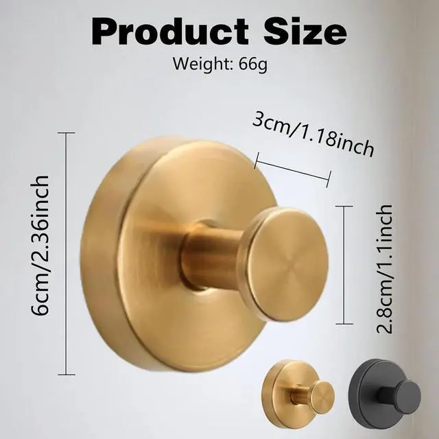 Alt view image 2 of 7 - Suction Cup Hooks for Wreaths, 2025 New No-Drill Wreath Hangers Strong Hold No Drill Hangers for Bathroom for Front Doors, Functional Metal Towel Hooks for Showers & Bathroom Mirrors (2, Silver)