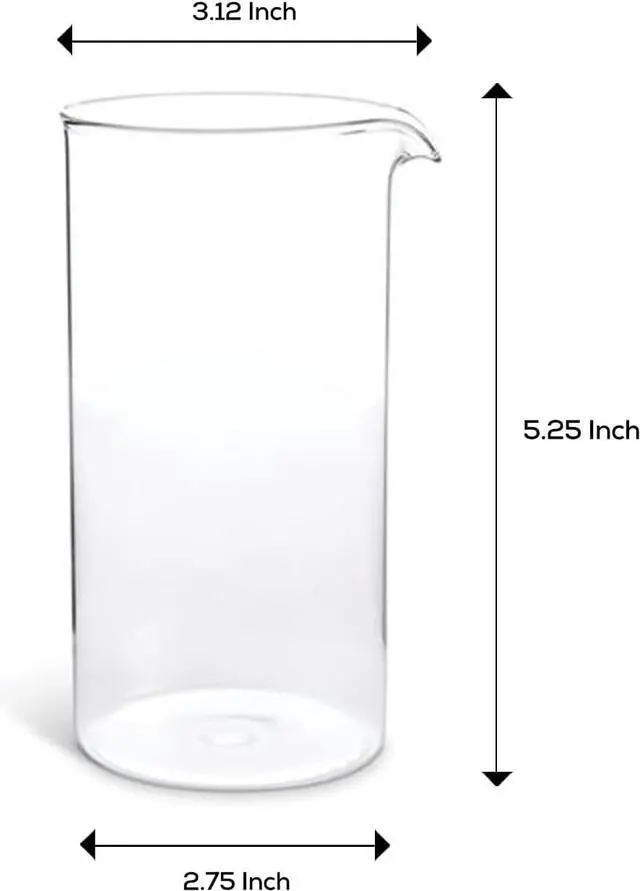 Alt view image 3 of 5 - Fino 3-Cup Replacement Carafe 12-Ounce Stainless Steel French Press Coffee Maker (Item 72002, Sold Separately)