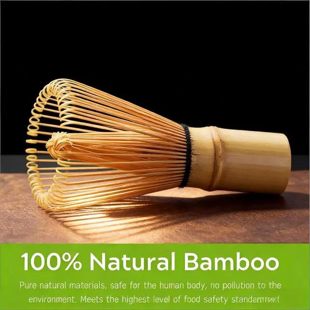 Alt view image 5 of 5 - Japanese Matcha Set, 4-Piece Whisk Kit with Ceramic Bowl (Blue)