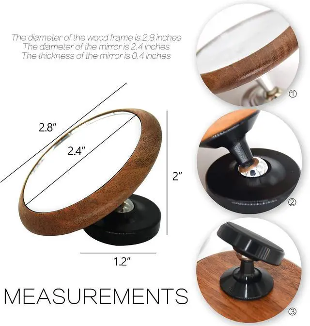 Alt view image 4 of 7 - Espresso Lens Reflective Flow Rate Observation Mirror