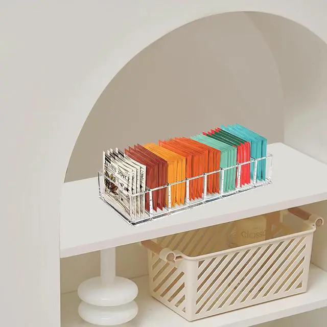 Alt view image 5 of 7 - Tasybox Tea Bag Organizer, Tea Holder, Tea Organizers and Storage, 1 Pack