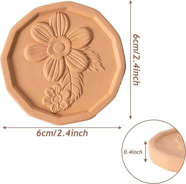 Alt view image 2 of 7 - 2PCS Terracotta Brown Sugar Saver, Reusable Brown Sugar Keeper