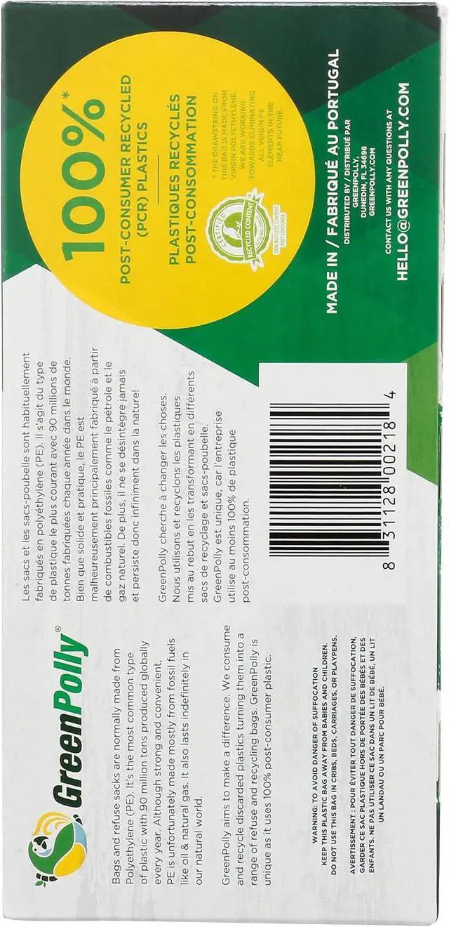 Alt view image 4 of 5 - Tall Kitchen Trash Bags, 20 Count