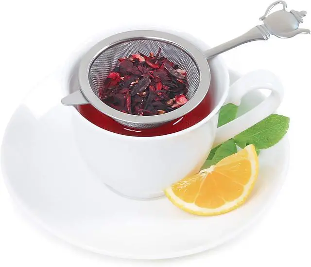 Alt view image 2 of 3 - Norpro Stainless Steel Mesh Tea Strainer
