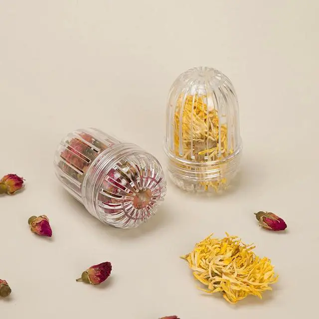 Alt view image 7 of 7 - 2Pcs Fruit Infuser Insert for Wide Mouth Water Bottles, Flower Tea Infuser Bottle Ball, Leak-Proof Herb & Tea Strainer for Loose Leaf Tea, Floral Tea, Coffee, Fruit
