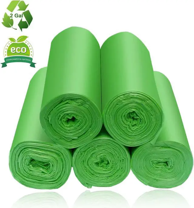Alt view image 7 of 7 - 2 Gallon Compostable Trash Bags 100 Count