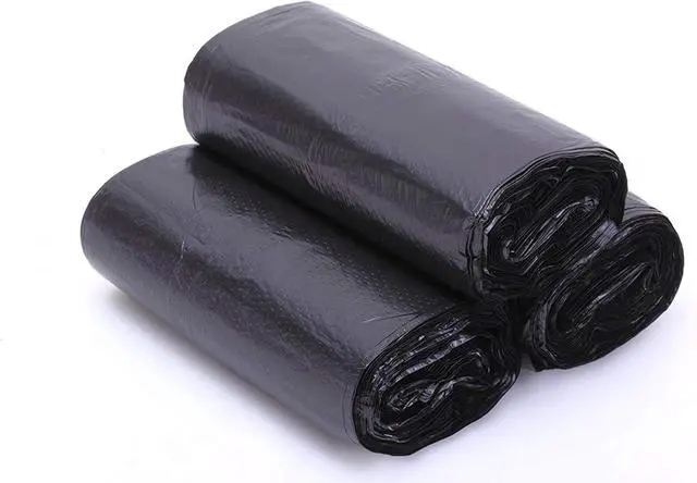 Main image of 1.2-1.5 Gallon Small Trash Bags, Black Garbage Bag , Wastebasket Trash Bags 120 Counts