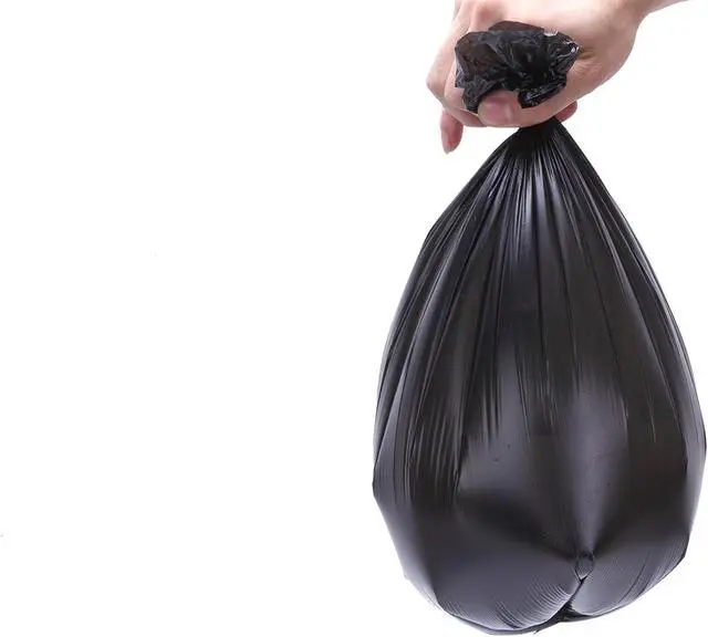 Alt view image 4 of 5 - 1.2-1.5 Gallon Small Trash Bags, Black Garbage Bag , Wastebasket Trash Bags 120 Counts
