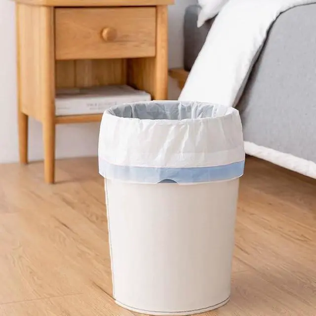 Alt view image 6 of 6 - Small Trash Bags 4 Gallon - Drawstring 4 Gallon Trash Bag, Tear-Free 4 Gal Small Garbage Bags, Separated Unscented White Small Trash Bags Bathroom Trash Bags, 57 Count