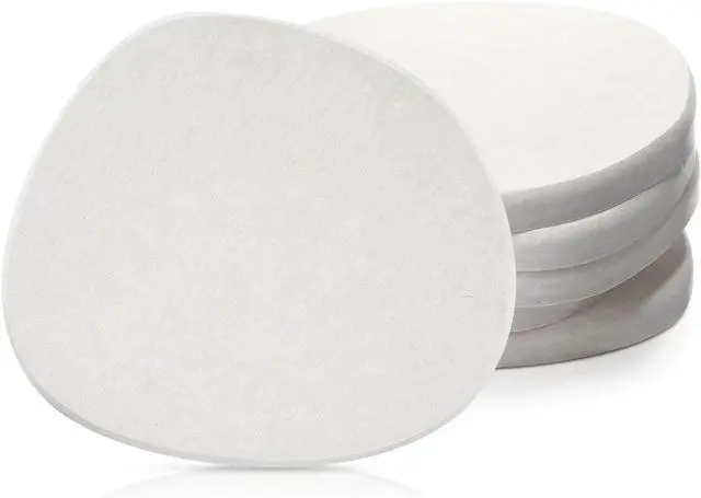 Main image of Diatomaceous Earth Coaster Set of 6Unique White Absorbent Coasters for DrinksModern Aesthetic Instant Dry Stone Drink Coasters6,White