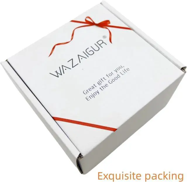 Alt view image 4 of 7 - WAZAIGUR Handmade Cotton Coasters for Drinks Set of 8 with Holder, 4.3inch