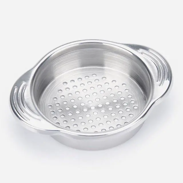Alt view image 2 of 6 - Tuna Strainer Press, Tuna Can Strainer Food-Grade Stainless Steel Canning Colander for Regular-Size and Wide-Necked Tunas 1-Pack