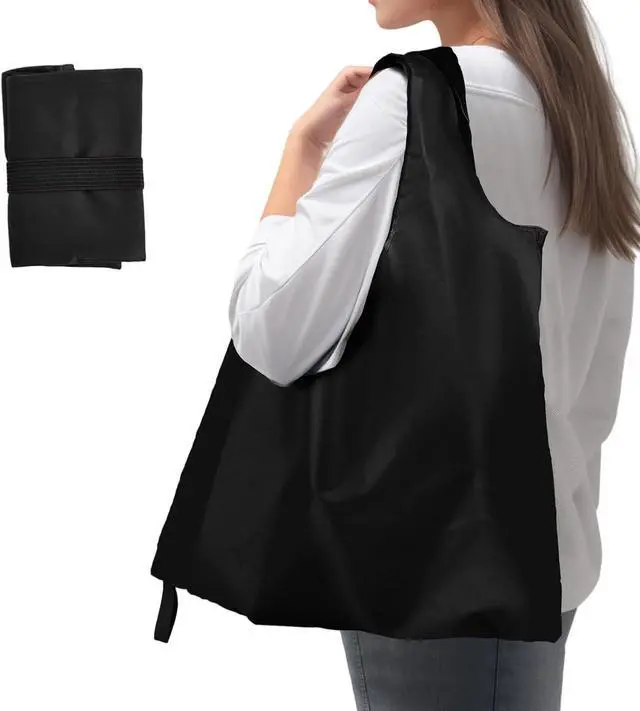 Main image of Foldable Shopping Bag, Reusable Grocery Bag Holder, Tote Bags