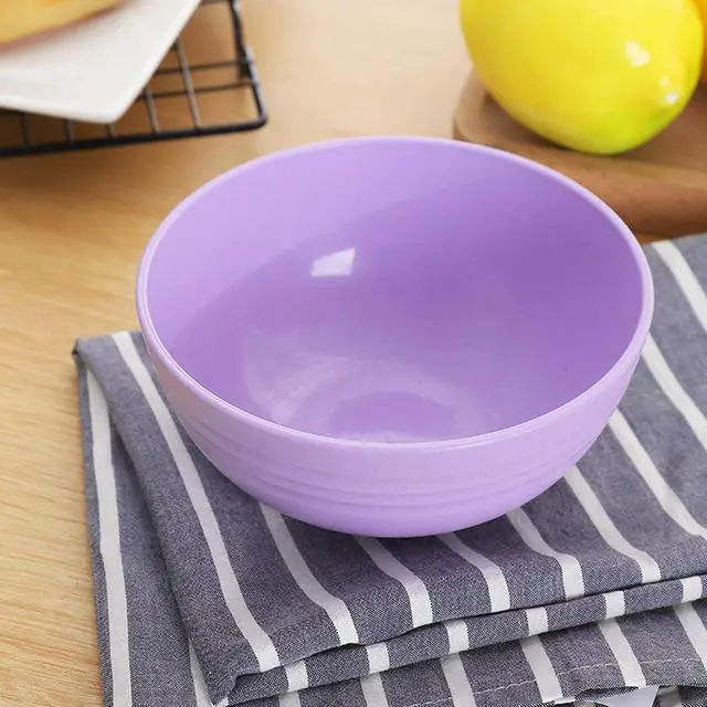Alt view image 3 of 7 - Small Bowls Set of 5, 14 OZ Reusable Bowl, Kitchen Bowls for Dessert Bowls for Serving Soup, Oatmeal, Pasta and Salad(Purple)