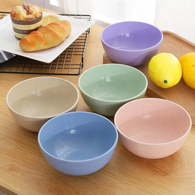 Alt view image 7 of 7 - Small Bowls Set of 5, 14 OZ Reusable Bowl, Kitchen Bowls for Dessert Bowls for Serving Soup, Oatmeal, Pasta and Salad(Purple)