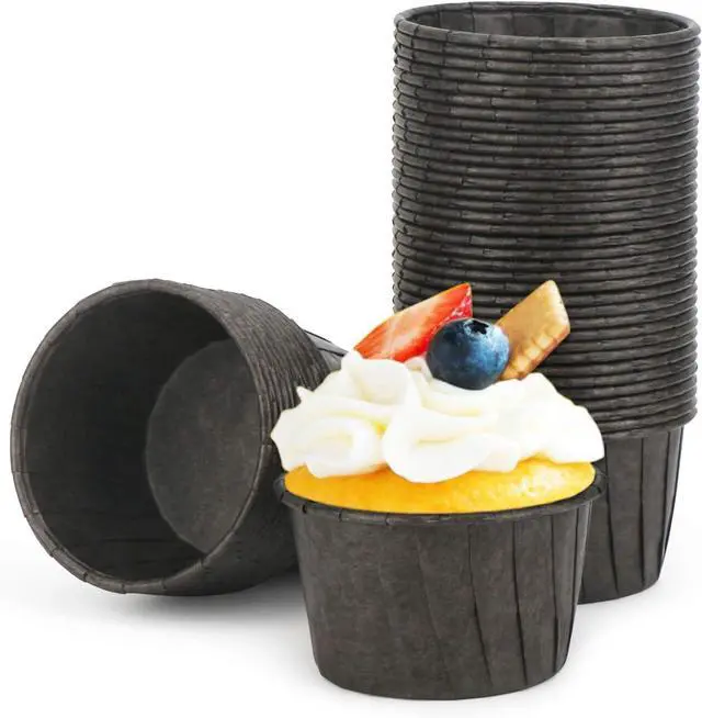 Main image of EUSOAR Baking Cups, 50pcs 3.5oz Cupcake Liners, Christmas Muffin Cupcake Liners, Cupcake Wrappers, Cupcake paper, Paper Cupcake Liners Holder, Disposable Ramekins, Muffin Pan Baking Cups