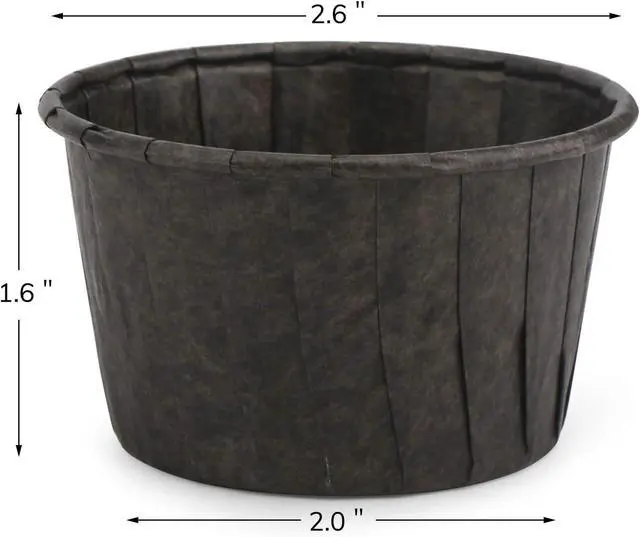 Alt view image 2 of 7 - EUSOAR Baking Cups, 50pcs 3.5oz Cupcake Liners, Christmas Muffin Cupcake Liners, Cupcake Wrappers, Cupcake paper, Paper Cupcake Liners Holder, Disposable Ramekins, Muffin Pan Baking Cups