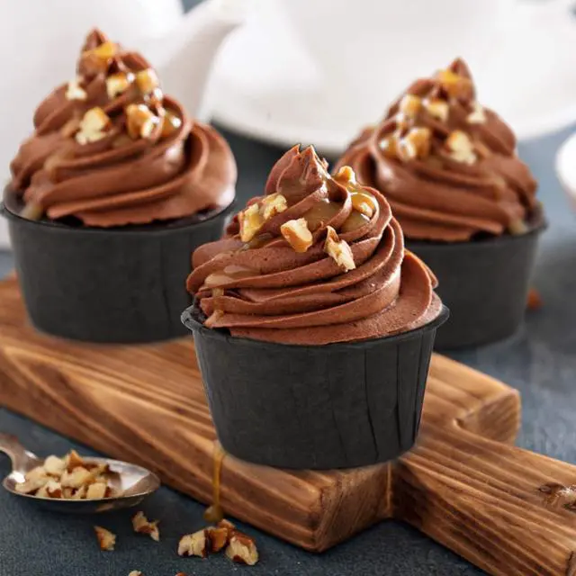 Alt view image 4 of 7 - EUSOAR Baking Cups, 50pcs 3.5oz Cupcake Liners, Christmas Muffin Cupcake Liners, Cupcake Wrappers, Cupcake paper, Paper Cupcake Liners Holder, Disposable Ramekins, Muffin Pan Baking Cups